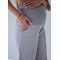 Штани палаццо для вагітних з кишенями HN Сірий
